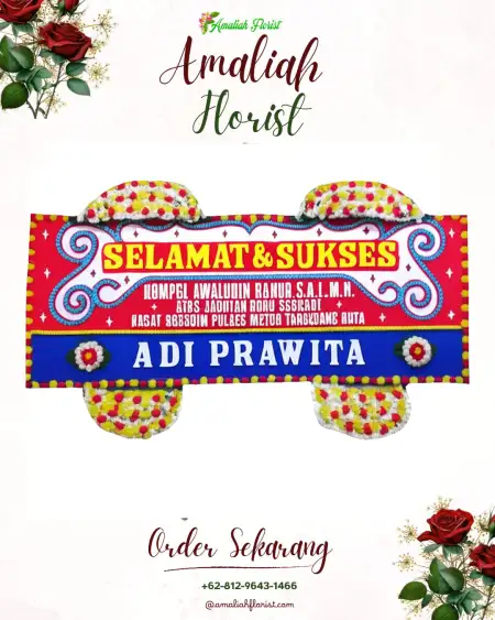 Papan Bunga Ucapan Selamat Alasa