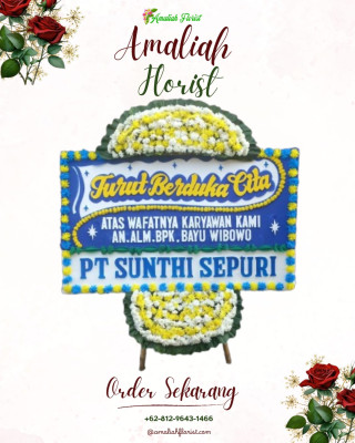 Papan Bunga Duka di Alasa