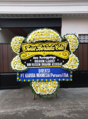 Papan Bunga Duka di Alasa