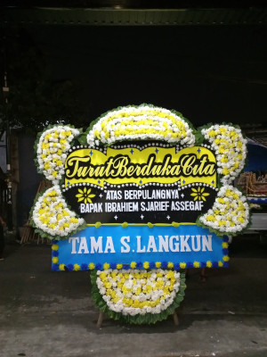 Papan Bunga Duka di Alasa